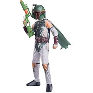 Rubie’s Official Disney Star Wars Boba Fett Costume Style 3, Kids Fancy Dress