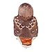 Wild Republic Audubon Birds Red Tailed Hawk Plush with Authentic Bird Sound, Stuffed Animal, Bird Toys for Kids & Birders