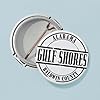 CafePress Gulf Shores Title W 1" Round Mini Button Pin #2
