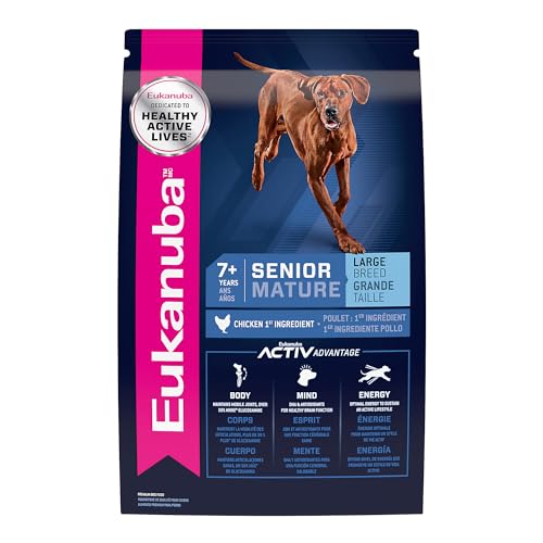 Eukanuba Senior Large Breed Dry Dog Food, 30 lb Bag