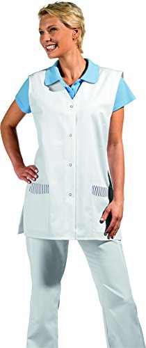 LEIBER Westenkasack - Damen-Kasack - ohne Arm - mit Druckknöpfen - grau - Größe: M