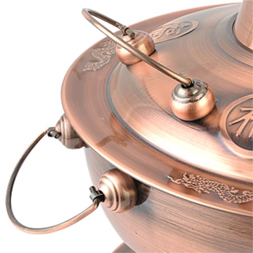 Olla Hot Pot para cocinar con carbón acero inoxidable 36cm miniatura 3