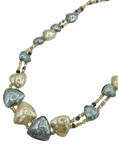 Collier en verre de Murano Venise le cadeau d'anniversaire idéal pour femme