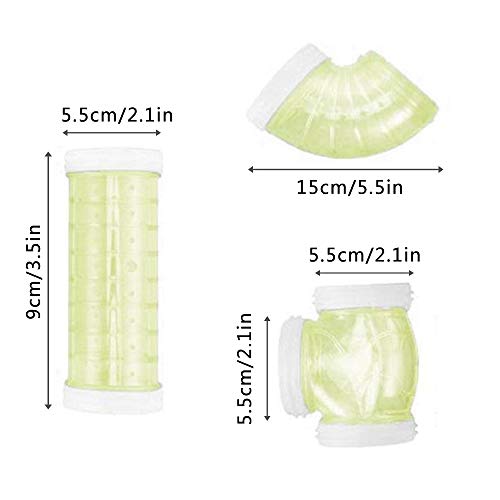 zfdg Hamster buizen transparant, DIY Hamster Tunnel, Hamster Pipe Toy, Hamster Transparante Pijp Toy, Hamster Tunnel Toy… - Image 4