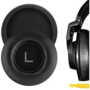 Geekria QuickFit Eiwit lederen vervangende oorkussens voor AKG K550, K551, K553 MKII koptelefoon oordopjes, headset…