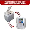 Koolatron 12V Iceless Cooler & Warmer Portable Electric Cooler/Nevera Portatil Electrica for Car Truck Camper Boat, Hard Sided Mini Fridge for Camping Picnic Travel Lunch Food Drinks Office 33 qt