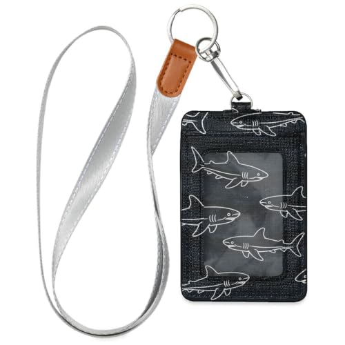 Soporte vertical para tarjetas de identificación con cordón