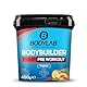 Bodylab24 Bodybuilder Pump Pre Workout Tropical 450g, mit L-Citrullin, L-Arginin, Vitaminen, Mineralstoffen, Glycerin, Dextrin und verschiedenen Pflanzenextrakten, lecker und fruchtig im Geschmack