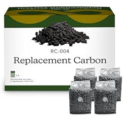 FoodCycler Carbon Filter Replacement 4-pack for Eco 3 & Eco 5 - Eliminate Odors & Maintain Performance - Odor Control, Food Waste Disposal, Long-Lasting Carbon Filter, Easy to Install
