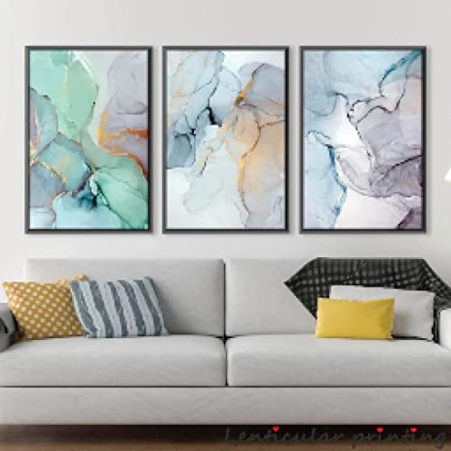 Décor image maison mur décor salon avec peinture moderne - 2