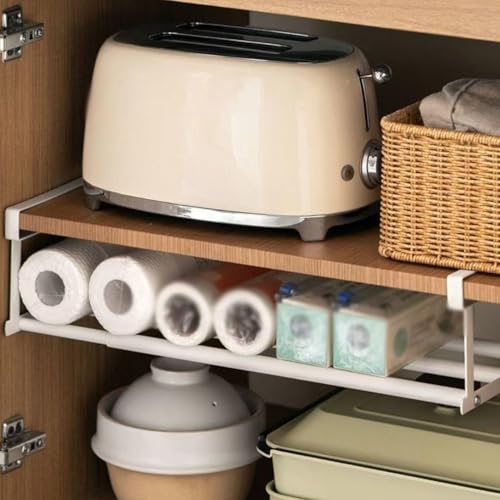 Étagère à chaussures extensible rétractable et réglable pour placard et dressing - 6