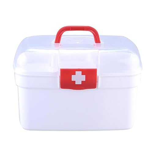Hiwhale tragbarer Erste-Hilfe-Kasten mit Deckel
