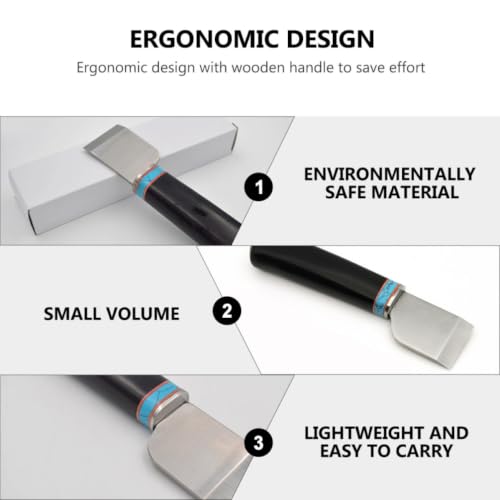 Cuchillo para cuero herramienta portátil para recortar y biselar 3
