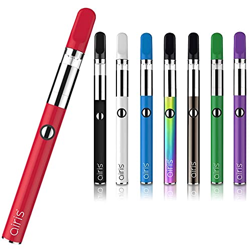 Airistech Quaser CBD ワックス 専用 ヴェポライザー アトマイザー リキッド CBD 510 規格 カートリッジ バッテリー 電子タバコ ベイプ VAPE アトマイザー (レッド)