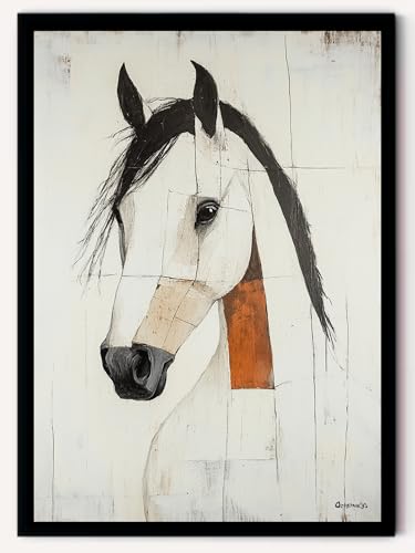 Affiche Chevaux Originalys - Poster Abstrait pour Moderniser Déco Maison - 3