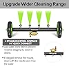 Heliwoo Undercarriage Pressure Washer Attachment 16 Inch Power Washer Water Broom with 4 Nozzles Dual-Function Pressure Washer Undercarriage Cleaner With 3 Pieces Extension Wand 4000 PSI