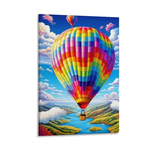 Montgolfière murale pour sublimer la chambre et le couloir