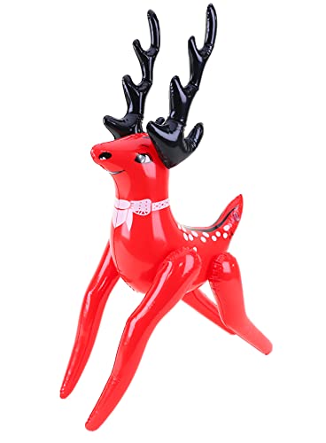 24 Inch Inflatable Christmas Standing Reindeer (HL207) by Christmas Shop