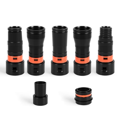 Klabb 7-Piece Dust Collection Adapter Kit
