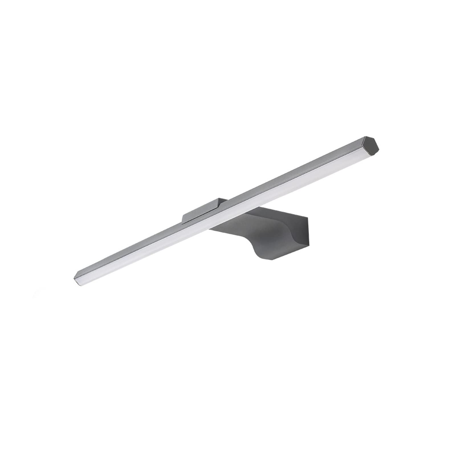 KXEcoLife Picture Lights for Wall, Modern Led Wall Light for Home Bathroom Lamps Vanity Black White Dimmable Sconce Lamp Indoor Lighting Fixture Home, Hotel(2700-3500K,Gray 800mm)
