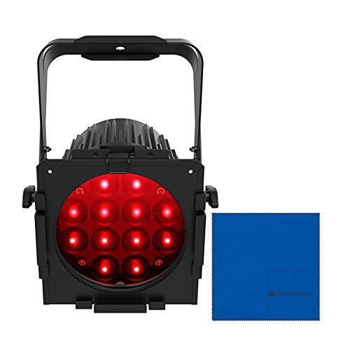 Chauvet DJ SlimPAR Pro QZ12 USB RGBA LED Par Lighting FixtureÂ With Microfiber and 1 Year EverythingMusic Extended Warranty