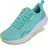 BRONAX Wide Toe Box Tennis Shoes for Women Lightweight Breathable Size 5.5w Stylish Athletics Gym Sports Sneakers Walking Pregnancy Fashion Female Footwear Green 36