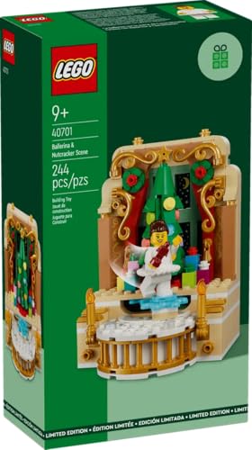 LEGO 40701 La Ballerine de Casse-Noisette - Les Merveilles de Casse-Noisette de Tchaïkovsk - ÉDITION LIMITÉE