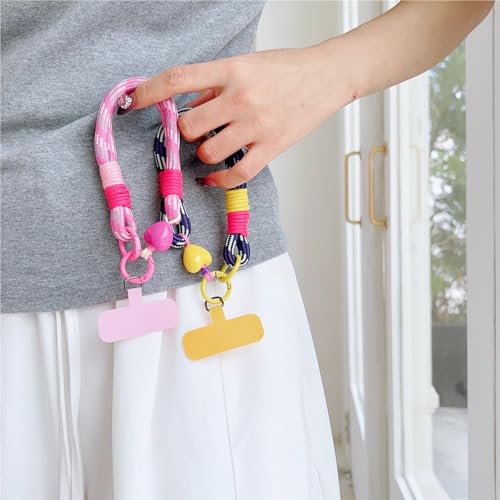 Cordón para teléfono móvil para evitar caídas con pulsera universal corta de muñeca 2