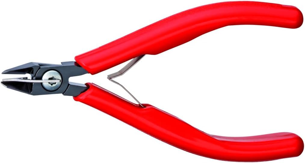 KNIPEX Elektronik-Seitenschneidermit Kunststoff-Hüllen 125 mm, 75 12 125