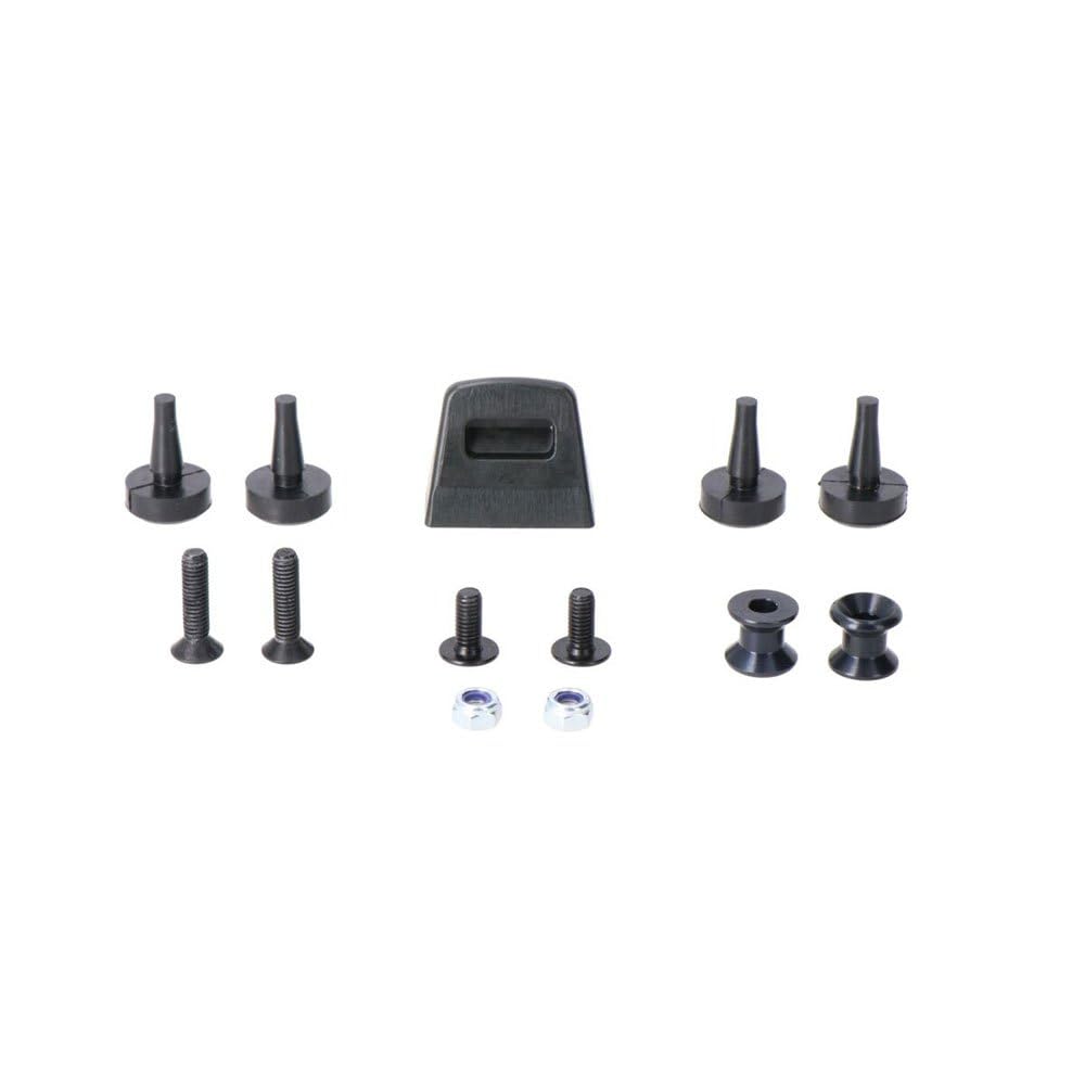 Adapter Set for Adventure Rack Under GIVI Kappa Monokey Central Trunk SW-MOTECH Black