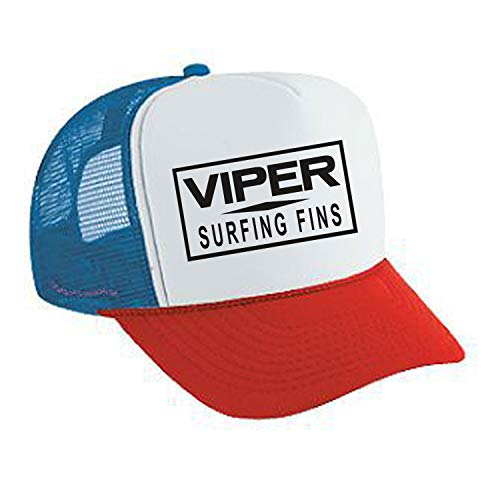 Viper Surfing Fins Trucker Hat Mesh Back Snap Back Polyester/Nylon