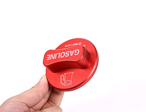 Cap de réservoir diesel Yiwang en alliage d'aluminium rouge