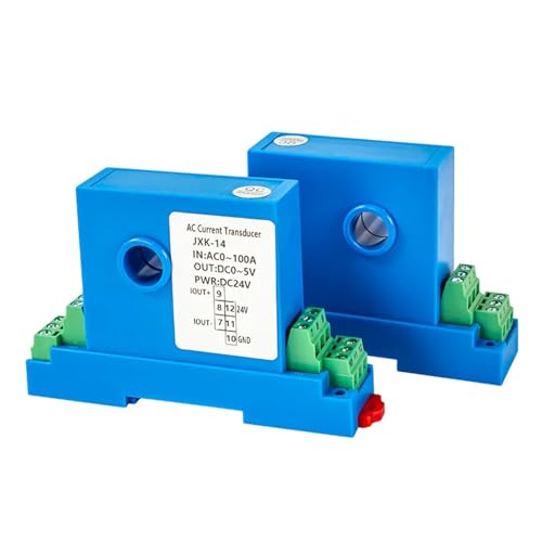 Transducteur de courant tension DC24V avec sortie modulable 0-10V et format 8mm - 3