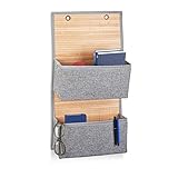 Ordnung in jedem Raum: Nutzen Sie die Hängeaufbewahrung im Flur für Hausschuhe, Schuhlöffel, Mützen und Handtaschen - Perfekt zum Verstauen der Badartikel - Cleverer Organizer im Kinderzimmer