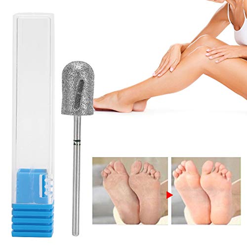 Diamant pedicure kegelboor, roestvrij stalen voetnagelboor, pedicure voetschrollen, slijppolijstkop voor gebarsten huid… - Image 3