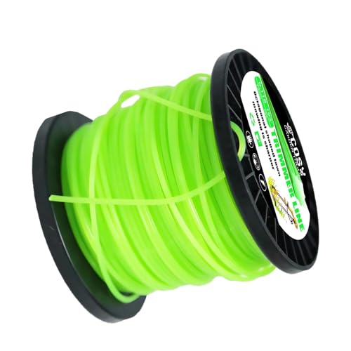 Tête de coupe-herbe fil octogonal nylon 2.4mm de 89m pour jardin - 4