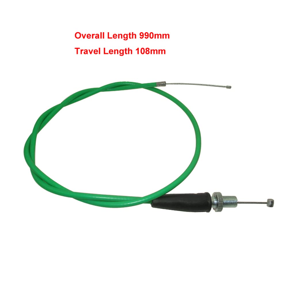 Green Throttle Cable For 110-250cc Chinese Pit Bikes – Fits CRF50, KLX, TTR Style