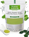 Thai Chef FLORIDA NATURALS: Organic Kaffir Lime Leave, Powder | [ USA grown and packaged] Premium Gourmet Ingredient for Thai & Asian Cuisine | Key Ingredient in Thai cuisine (2.2oz/60g)