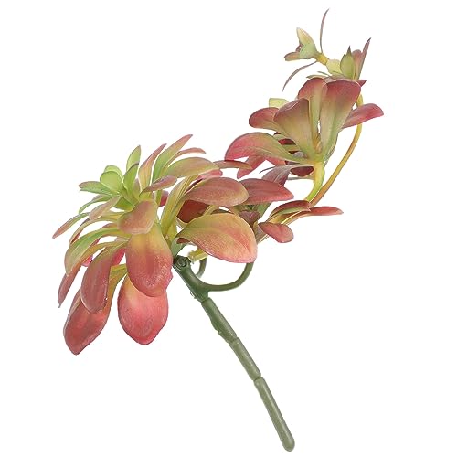 Luxshiny Artificial Succulents Picks Fake Succulent Plants Faux Succulents Bouquet Floral Arrangement for Indoor and Outdoor Home Decor