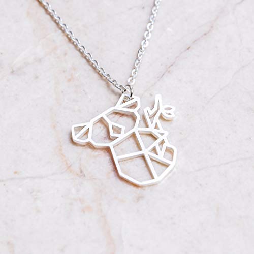 La Menagerie Koala Argento, Collana Geometrica