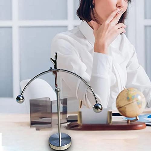 Image of AUGEN Balancing Pendulum Durable Metal Innovative Stress Relief Toy for Home Office Desktop Gift Decoration (1 Piece, 7709A4)