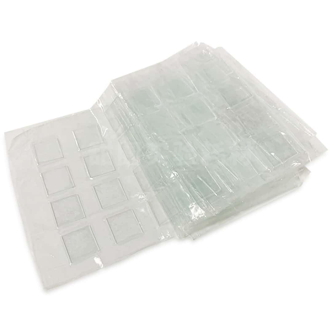 Objektträger aus Natrium-Kalzium-Glas for Laborzwecke – transparentes Deckglas zur Probenbeobachtung und -adhäsion(20 * 20 * 1mm*200)
