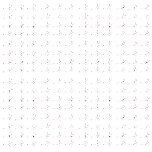 Paquete de 120 decoraciones para tartas con temática de conejos orientales, elegantes envoltorios para cupcakes, para Pascua, baby showers, decoración de pasteles, fiesta de Pascua feliz