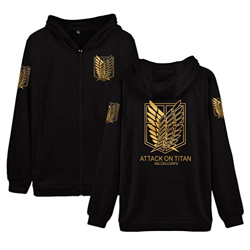 Sudadera Attack On Titan, Unisex 3D Shingeki Kyojin Legion Scouting Anime Cosplay...