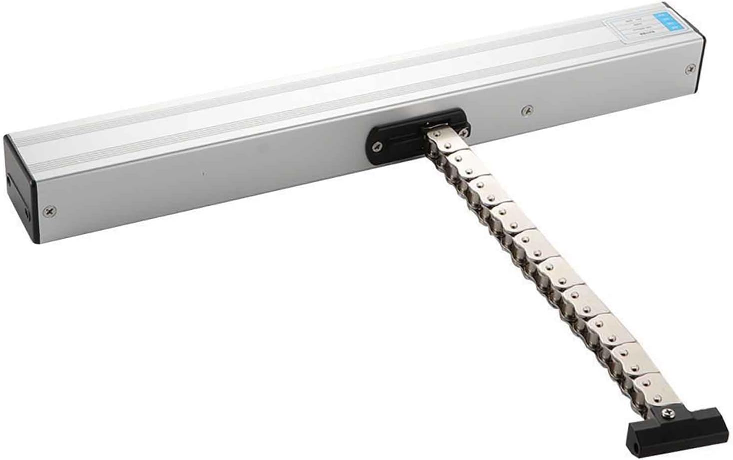 Electric Window Opener Actuator 24V, Greenhouse Automatic Window Opener Auto Roof Vent, Chain Actuator, Remote & Wall Switch, for Skylight Roof Vent Window,300mm,White