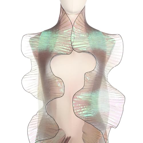 Volant plissé en chiffon pour réparer et embellir un vêtement