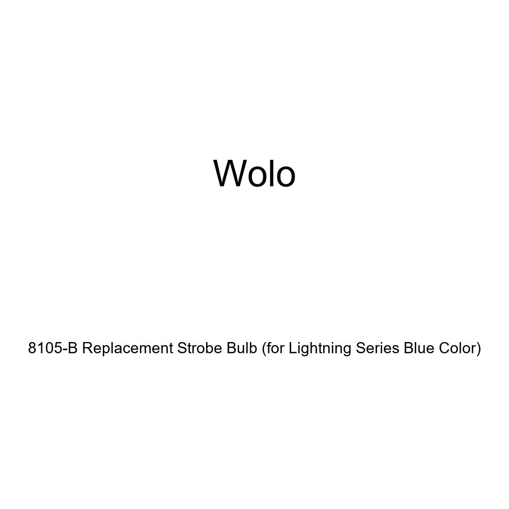 Wolo 8105-B Replacement Strobe Bulb (for Lightning Series Blue Color)