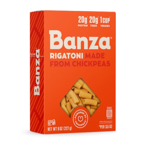 Banza Chickpea Pasta, Rigatoni