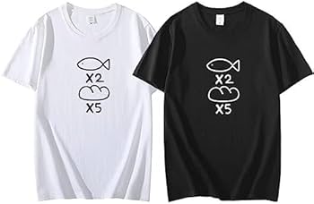 Amazon.co.jp: 魚×2 パン×5 Tシャツ 聖お兄さん 半袖 夏服 コスプレ