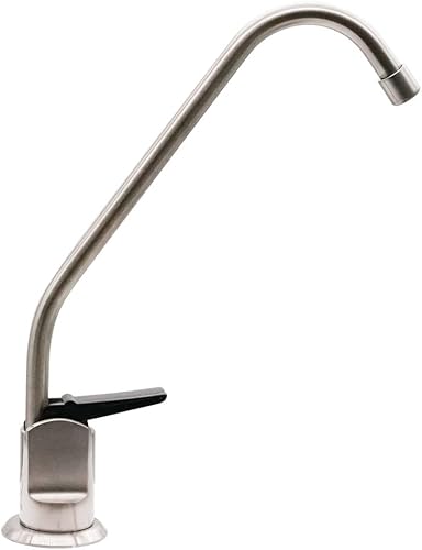 Miniatura 9 de Westbrass A2031-NL-12 Grifo dispensador de agua fría pura estilo Touch-Flo de 8 pulgadas, 1 paquete, bronce aceitado